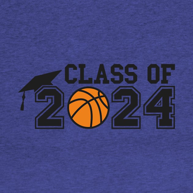 Senior Class of 2024 Graduation Mom Dad Basketball by Shrtitude